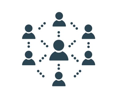 Simge, logo, iş, finans ve pazarlamanın vektör çizimi. Web.