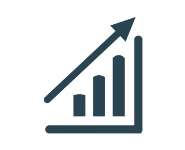 Simge, logo, iş, finans ve pazarlamanın vektör çizimi. Web.