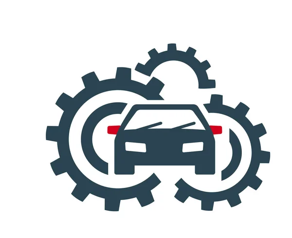 Vektor Symbole Logos Für Autoreparatur Und Wartung Und Andere Reparaturarbeiten — Stockvektor