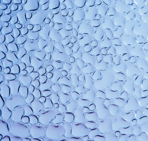 Cerrar la gota de agua en botella — Foto de Stock