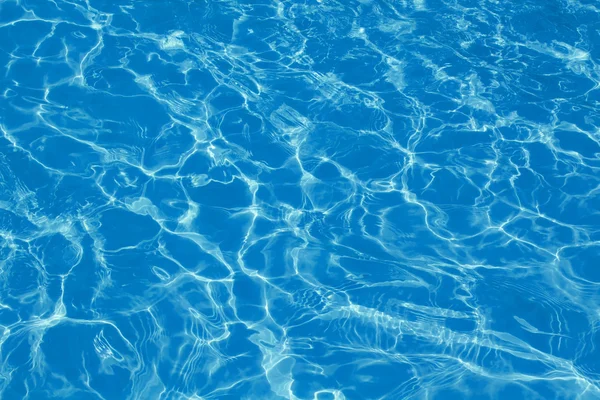 Textura fondo de agua de una piscina — Foto de Stock