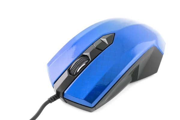 白い背景にコンピュータのマウス — ストック写真