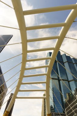 Bankok, Tayland - 27 Eylül 2015: Chong Bangkok'un Bts Limeri