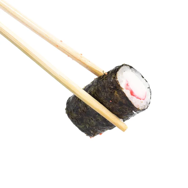 Sushi su bianco — Foto Stock