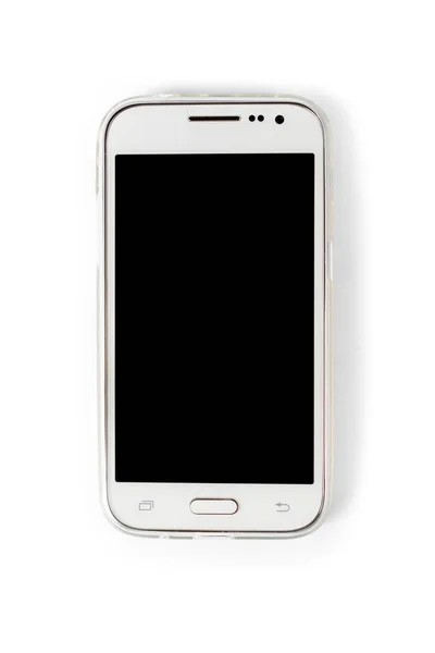 Teléfono inteligente en blanco — Foto de Stock