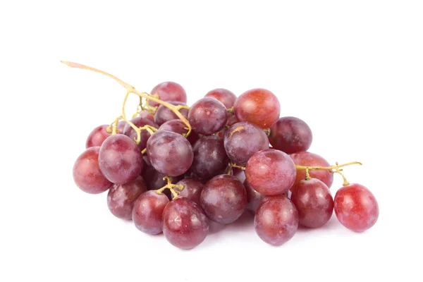 Свіжий виноград на білому фоні — стокове фото