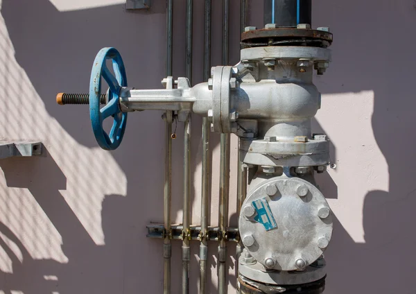 Sistemas de válvulas de gas del edificio —  Fotos de Stock
