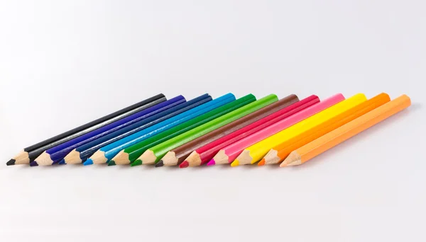 Crayon for children on whiteboard — Stok fotoğraf