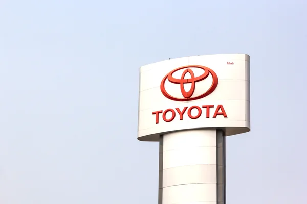 Marca de logotipo Toyota — Fotografia de Stock