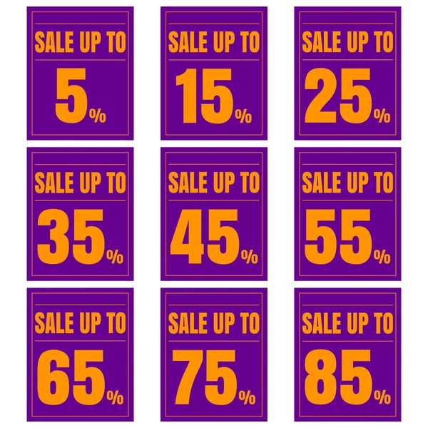 Satış indirim simgeler.