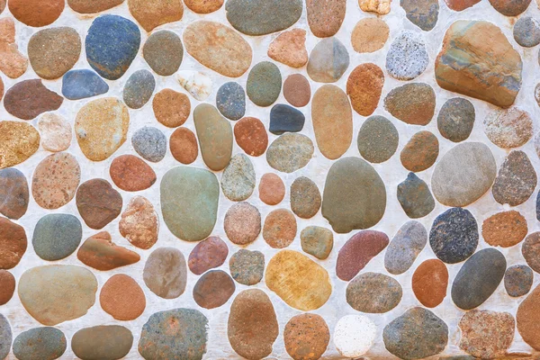 Piedra de guijarros textura de baldosas — Foto de Stock