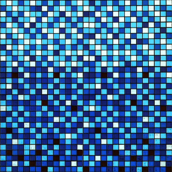 Blue mosaic background. — Stock Photo, Image