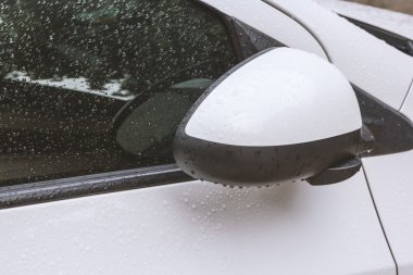 Yan dikiz aynası güvenliği için kapalı