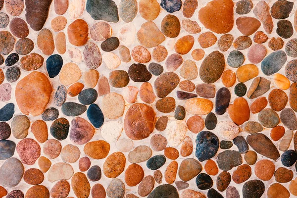 Pebble pedra piso textura telha — Fotografia de Stock