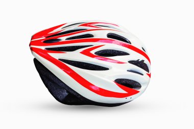 Beyaz Bisiklet kask.