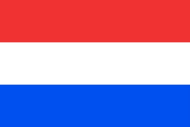 Hollanda bayrağı.