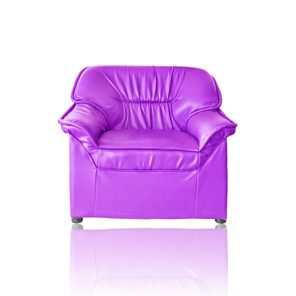 Muebles de sofá púrpura — Foto de Stock