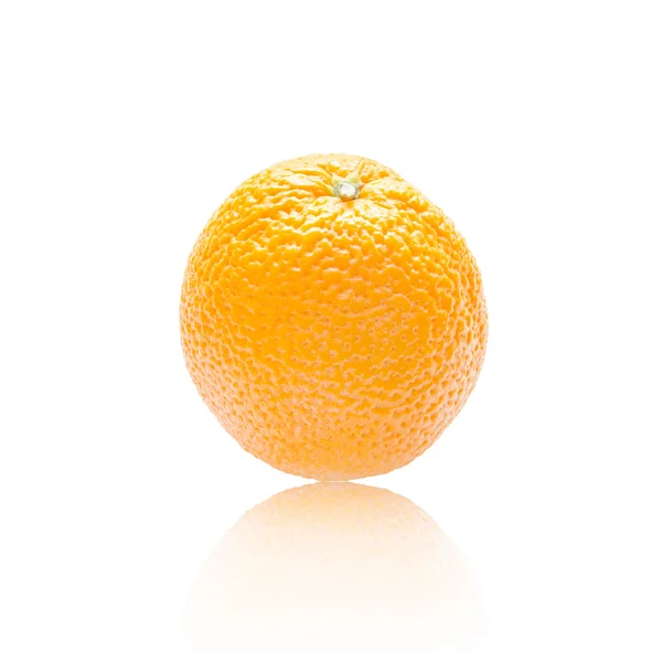 ผลส้มแยกจากสีขาว — ภาพถ่ายสต็อก