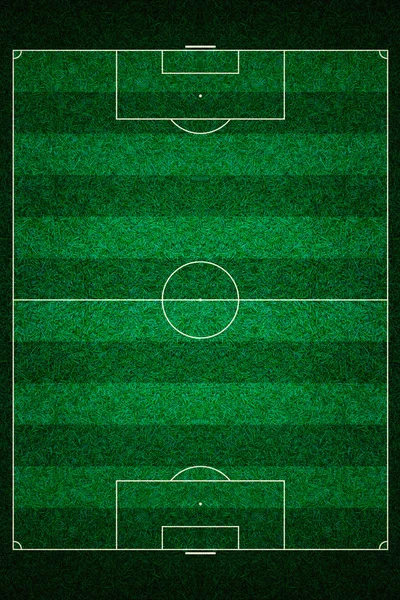 녹색 축구 경기장 — 스톡 사진