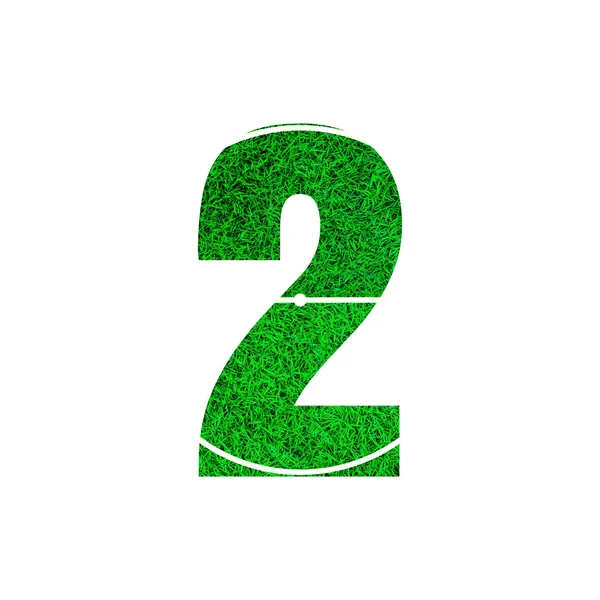 Número 2 (dos) alfabeto —  Fotos de Stock