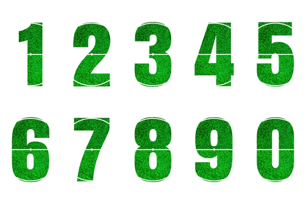 Numara 0'dan 9 alfabesi