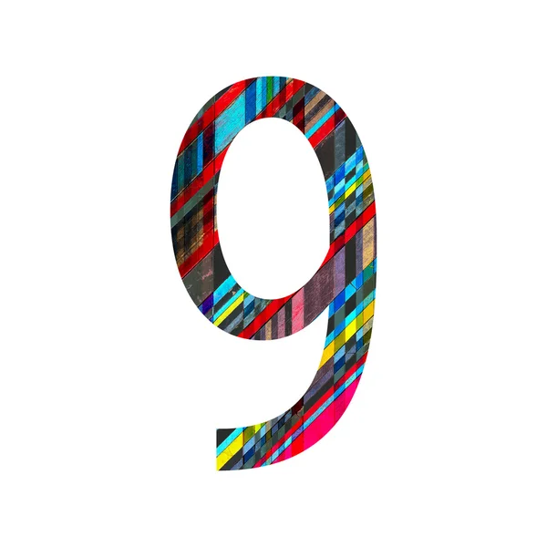 Alphabet numéro 9 (neuf) — Photo