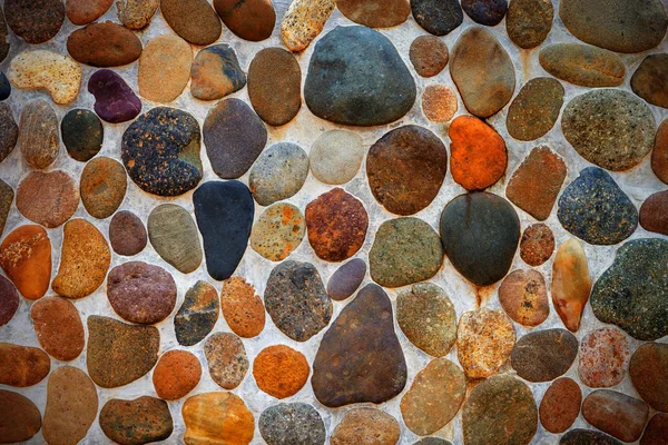 Piedra de guijarros textura de baldosas —  Fotos de Stock