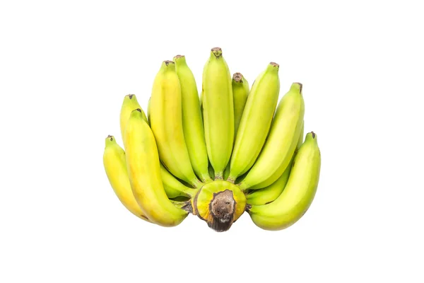 Banaan op wit — Stockfoto