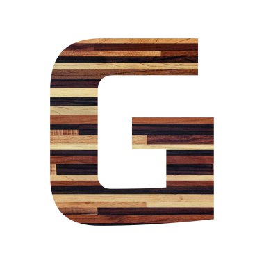 İngilizce alfabe antika ahşap doku ile.