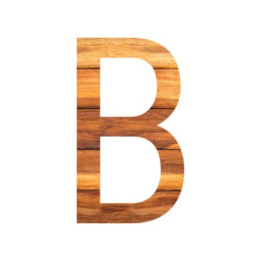 Eski ahşap doku ile İngilizce alfabe.