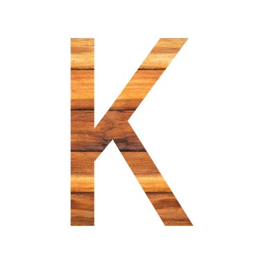 Eski ahşap doku ile İngilizce alfabe.