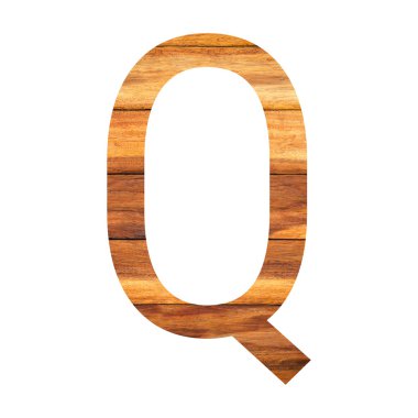 Eski ahşap doku ile İngilizce alfabe.