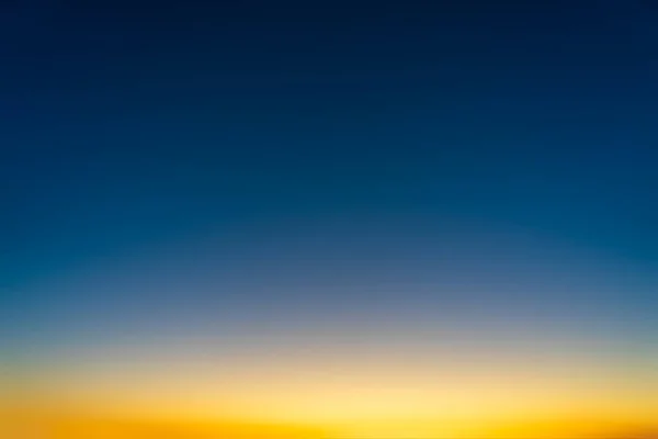 Gradiënt Lucht Met Abstracte Blauwe Gele Natuurlijke Achtergrond — Stockfoto
