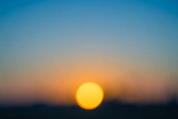 Zdjęcie Zamazane Wschodem Słońca Rano — Zdjęcie stockowe