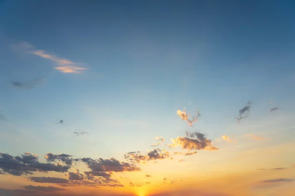 Beautiful Blue Sky Clouds Natural Background — Stock Photo, Image