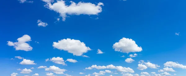 Красива Панорама Блакитне Небо Хмари Денним Світлом Природного Фону — стокове фото