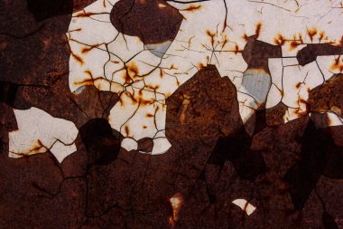 Eski metal desen detaylarının yakın plan fotoğrafları.