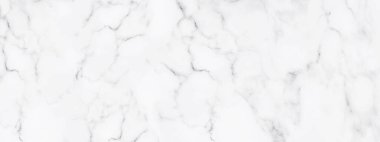 Arkaplan veya lüks fayanslar için panorama beyaz mermer taş dokusu zemin ve duvar kağıdı dekoratif tasarımı.