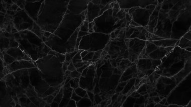 Arkaplan veya döşeme dekoratif tasarımı için siyah mermer dokusu.