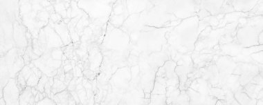 Arkaplan veya lüks fayanslar için panorama beyaz mermer taş dokusu zemin ve duvar kağıdı dekoratif tasarımı.