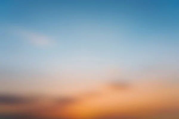 Astratto Sfocatura Cielo Blu Nuvole Mattino Sfondo Naturale — Foto Stock