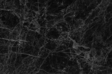 Arkaplan veya döşeme dekoratif tasarımı için siyah mermer dokusu.