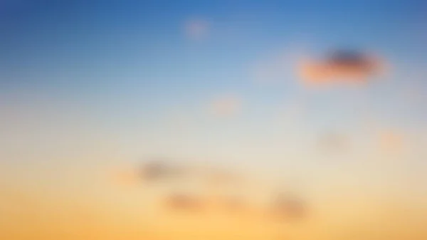 Astratto Sfocatura Cielo Blu Nuvole Mattino Sfondo Naturale — Foto Stock