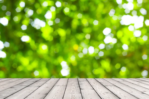 Textura de madera y fondo verde natural —  Fotos de Stock