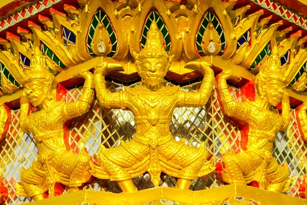 Храм в большом дворце Бангкок Таиланд — стоковое фото