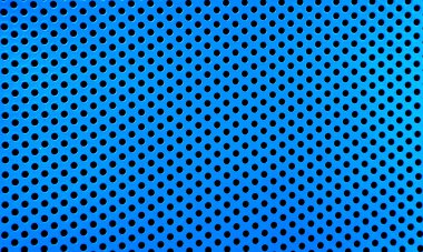 metal ızgara bir delik ile.