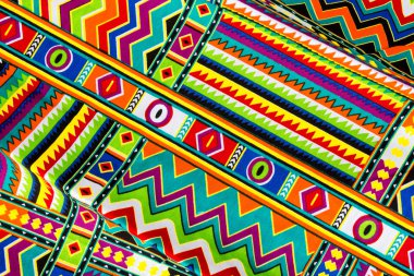 soyut renkli doku batik