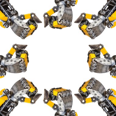 metal robot parçaları