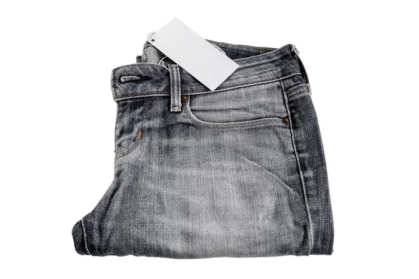 Fragmento de textura jeans — Foto de Stock