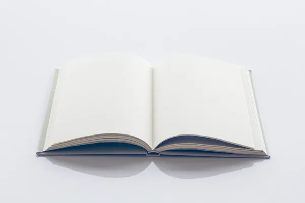 Book with blank page. — Stock Photo, Image